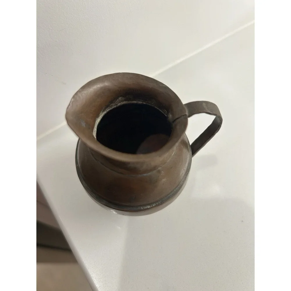 Vintage Small Brass Pitcher